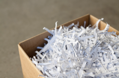 Secure document disposal